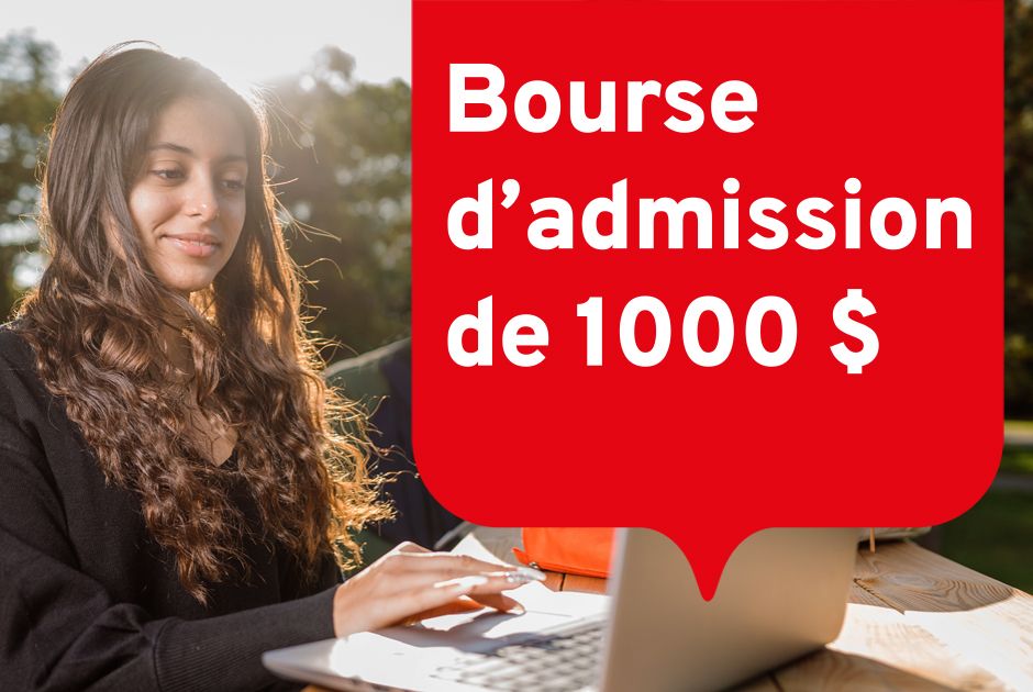 Bourse admission 1000 $